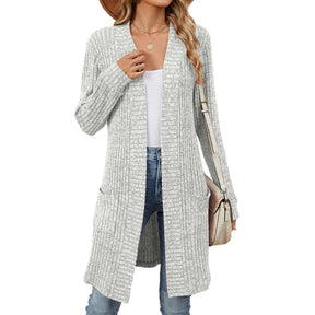 Isabella – Cardigan Lungo in Maglia