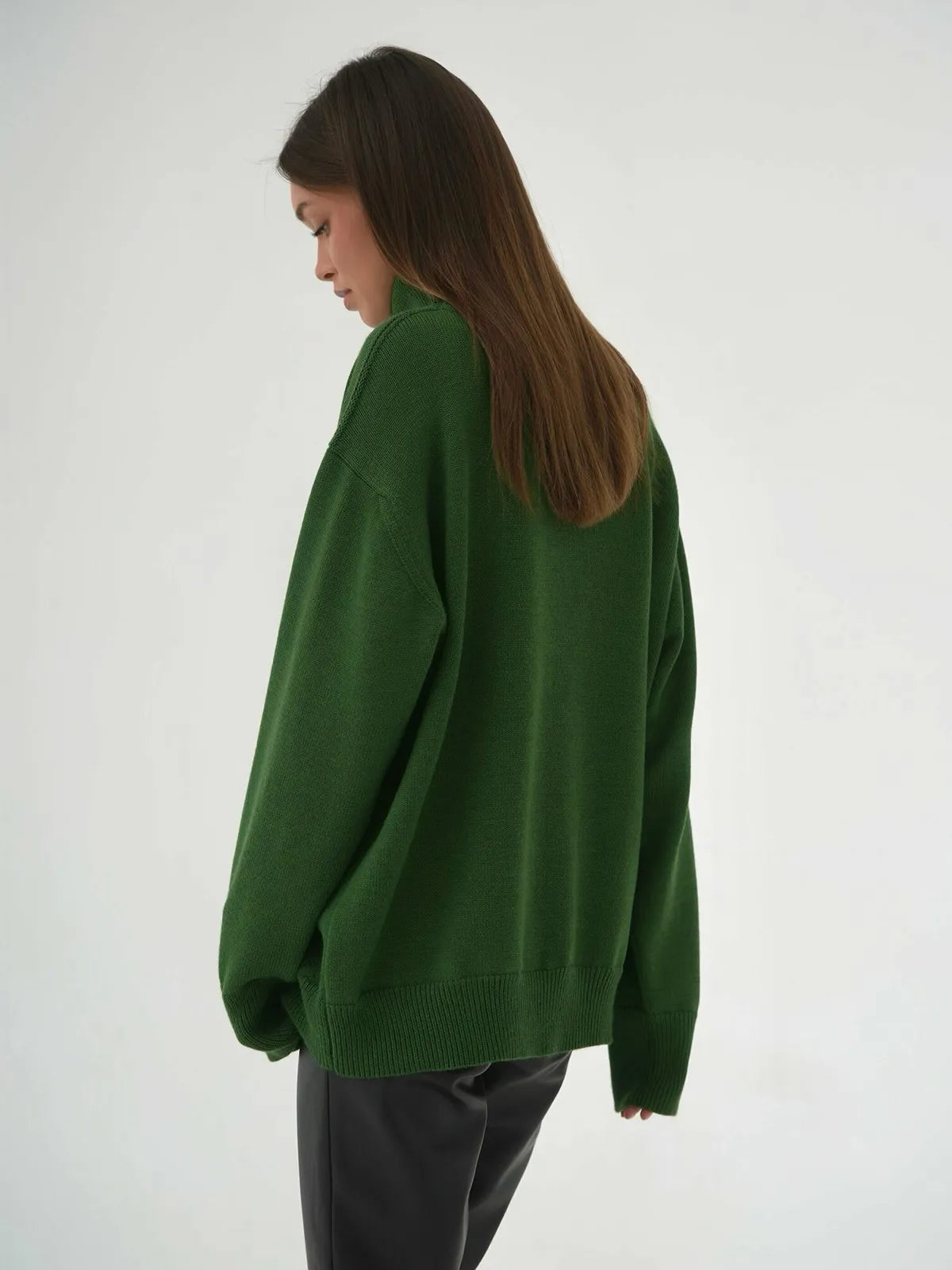 Aurelia – Maglione Oversize a Collo Alto