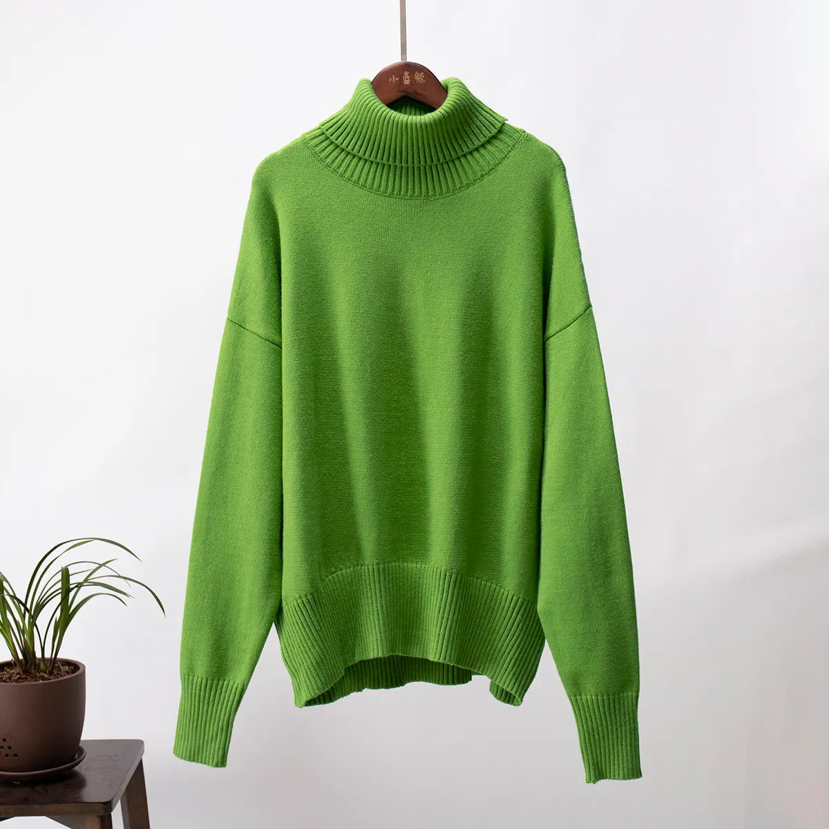 Aurelia – Maglione Oversize a Collo Alto