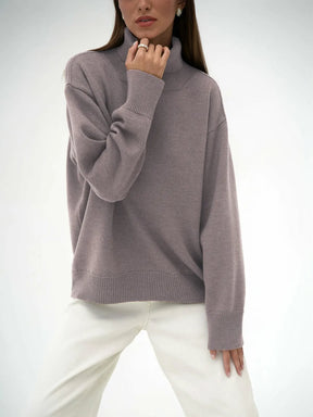 Aurelia – Maglione Oversize a Collo Alto
