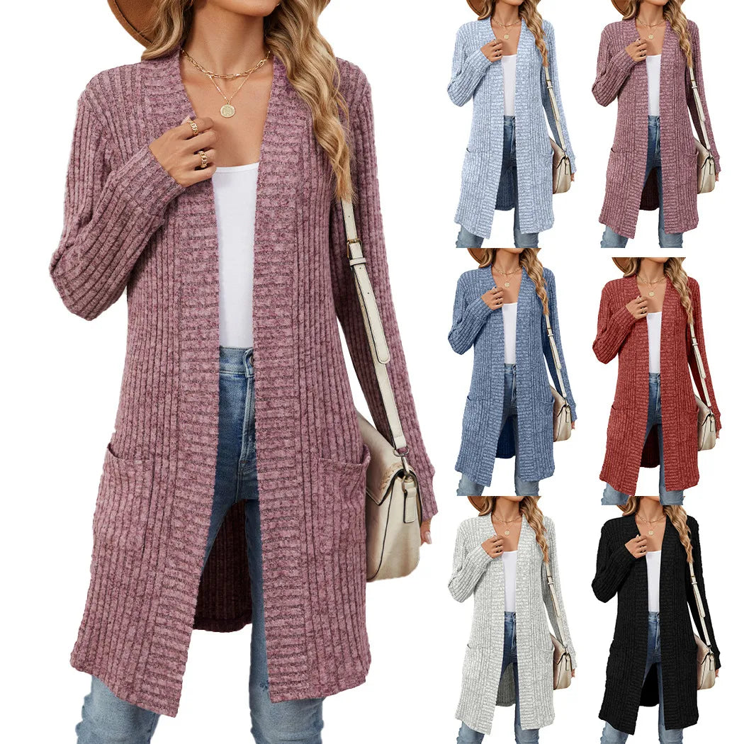 Isabella – Cardigan Lungo in Maglia