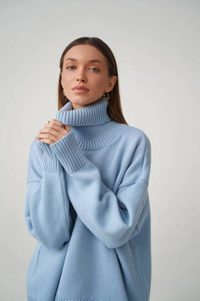 Aurelia – Maglione Oversize a Collo Alto