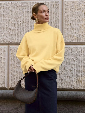 Aurelia – Maglione Oversize a Collo Alto