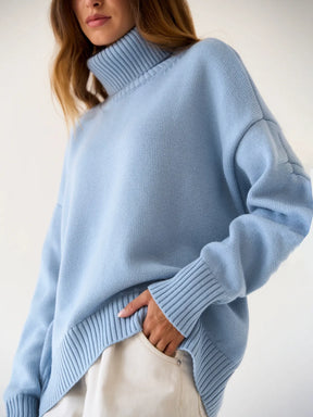 Aurelia – Maglione Oversize a Collo Alto
