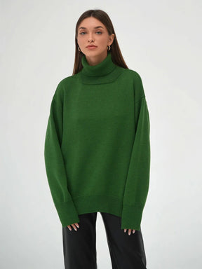Aurelia – Maglione Oversize a Collo Alto