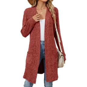 Isabella – Cardigan Lungo in Maglia