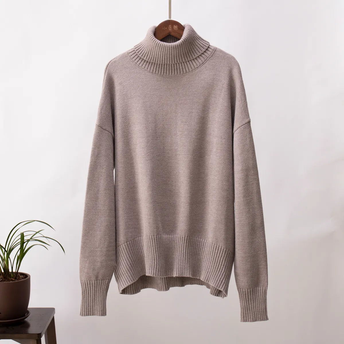 Aurelia – Maglione Oversize a Collo Alto