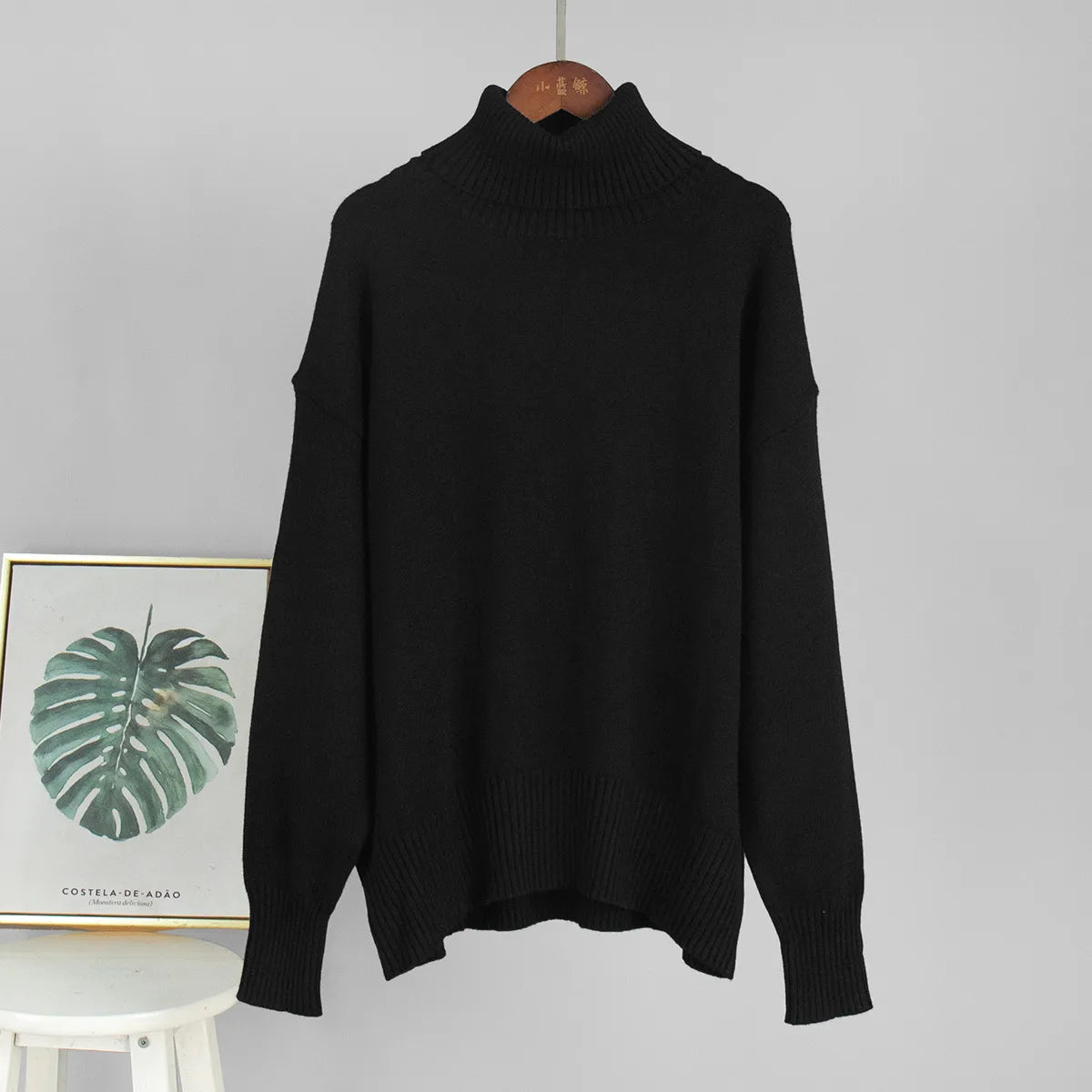 Aurelia – Maglione Oversize a Collo Alto